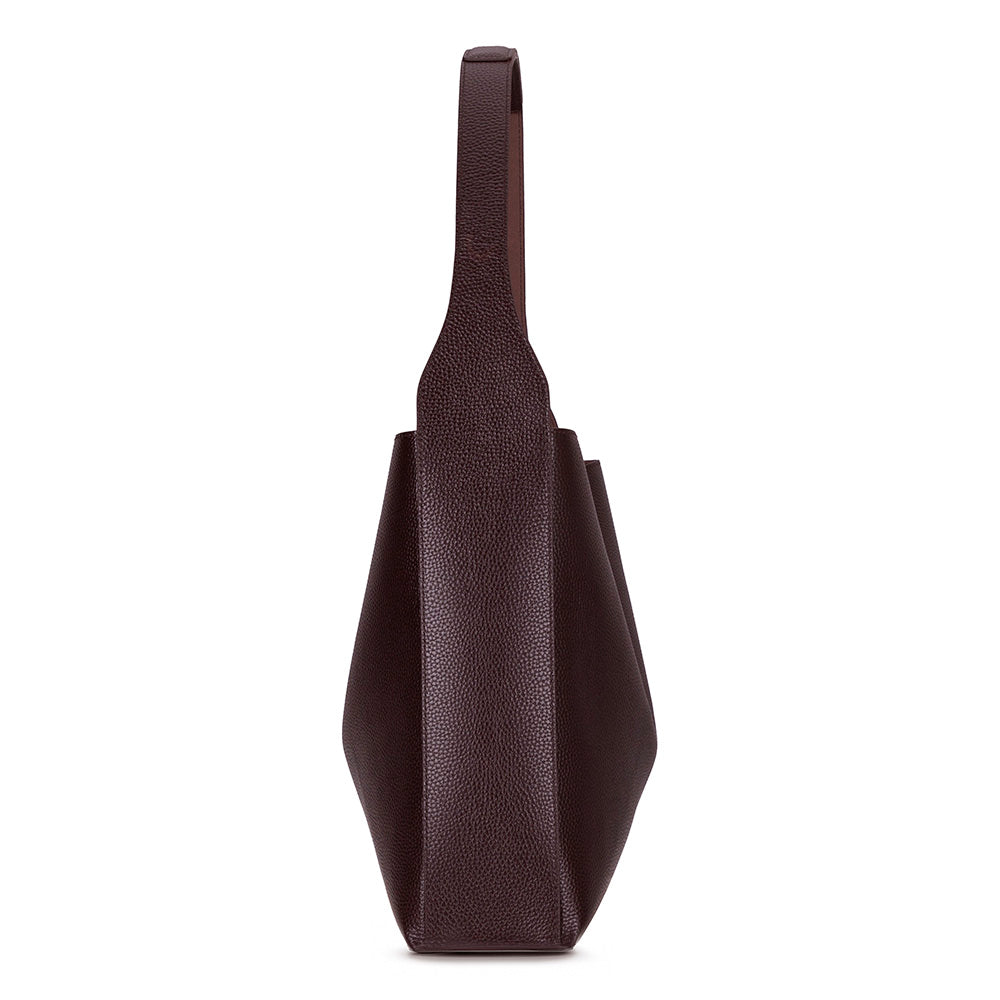 Stella Leather Women's Bag - Burgundy