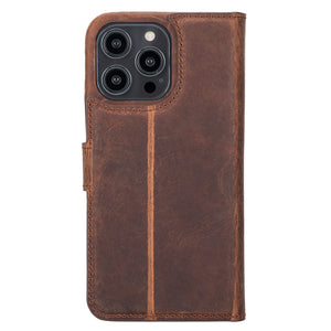 iPhone 15 Pro (6.1") Leather Wallet Case, Prestige