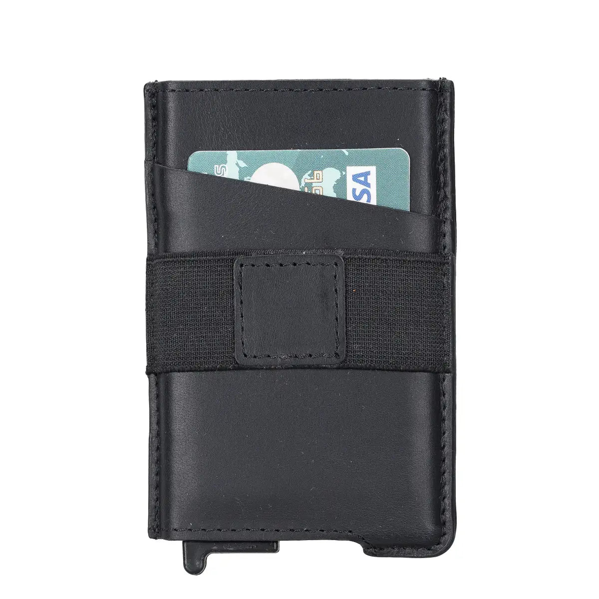 Thomson Luxury Leather Card Holder | Black