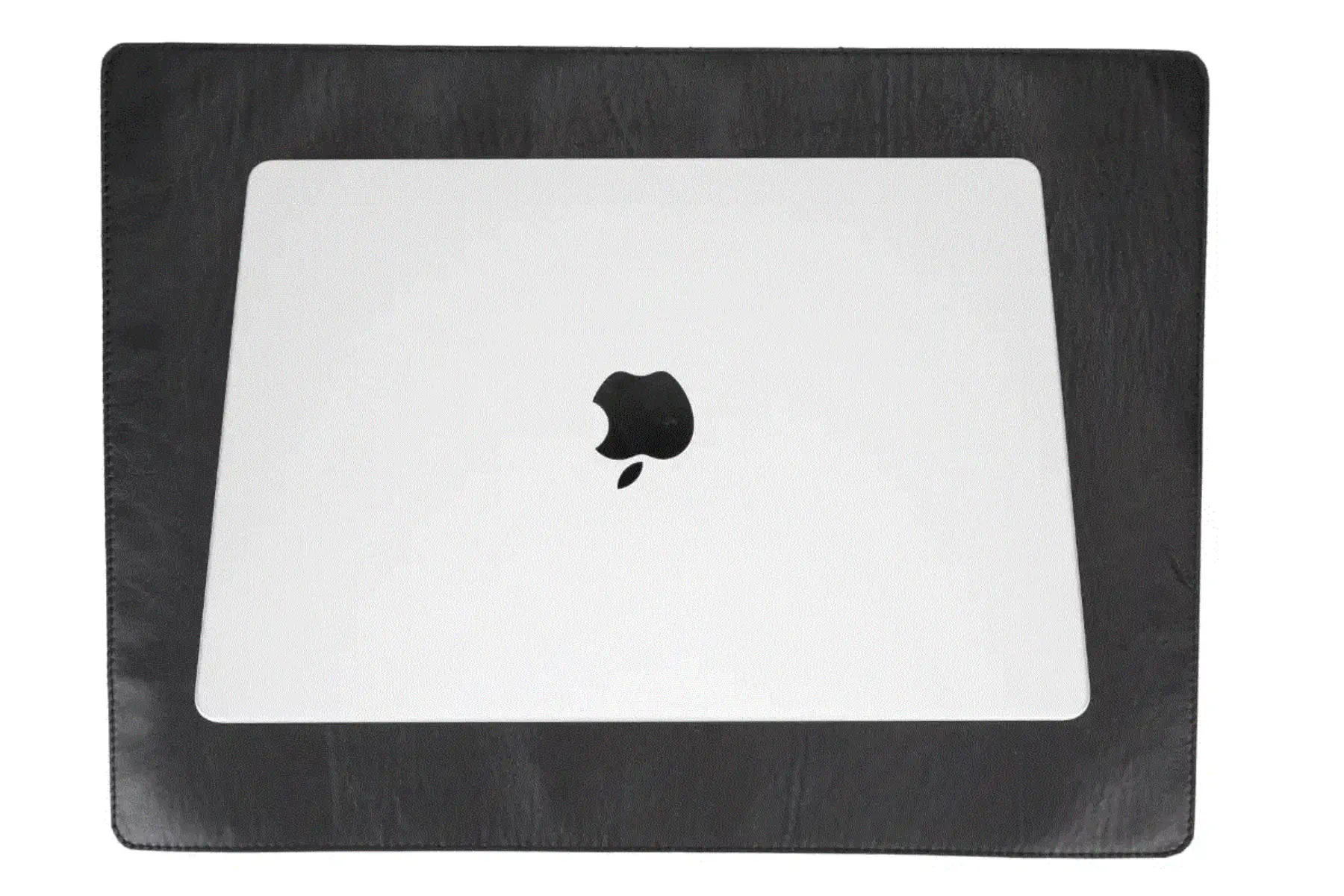 Black Leather Desk Mat-Small Size