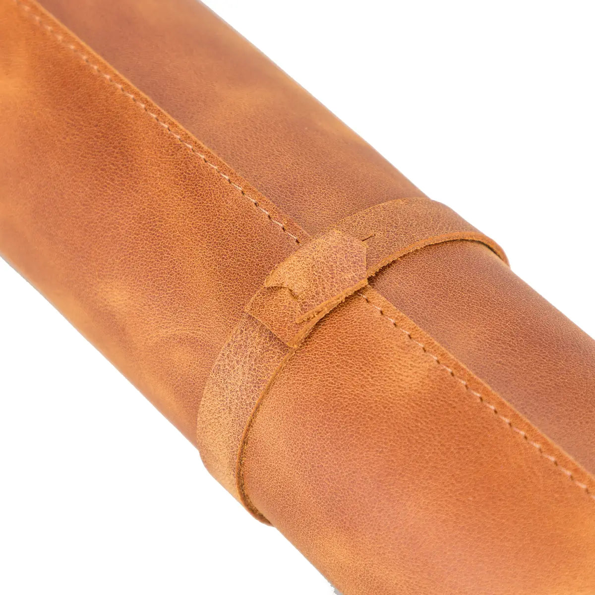 Camel Brown Leather Desk Mat-Small Size