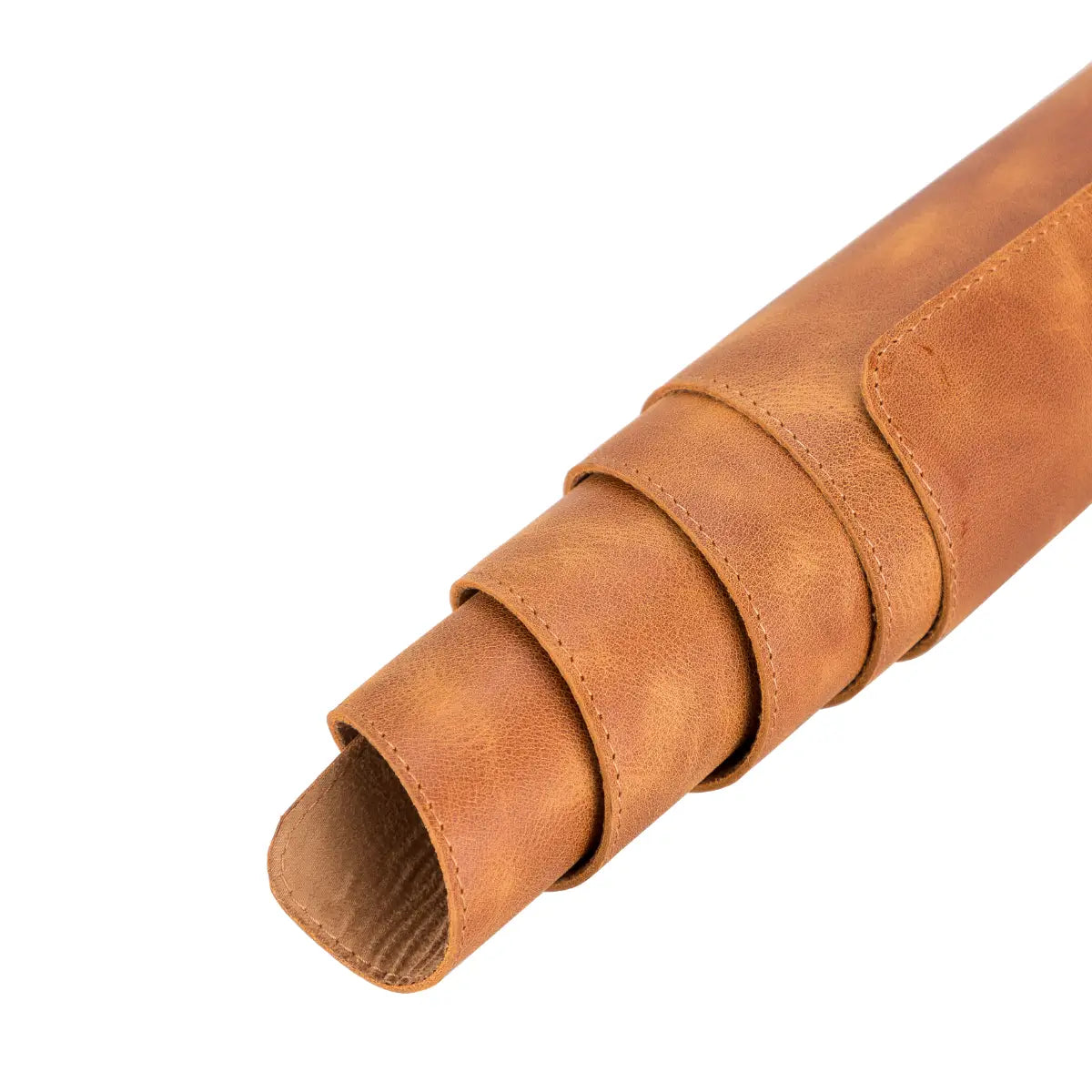 Camel Brown Leather Desk Mat-Small Size