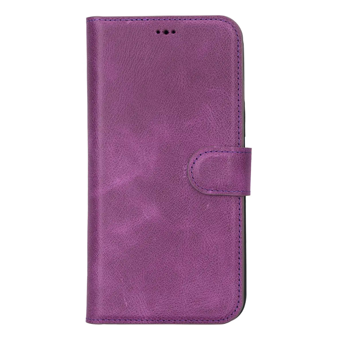 iPhone 13 Pro Max Leather Case – Purple (Vero)