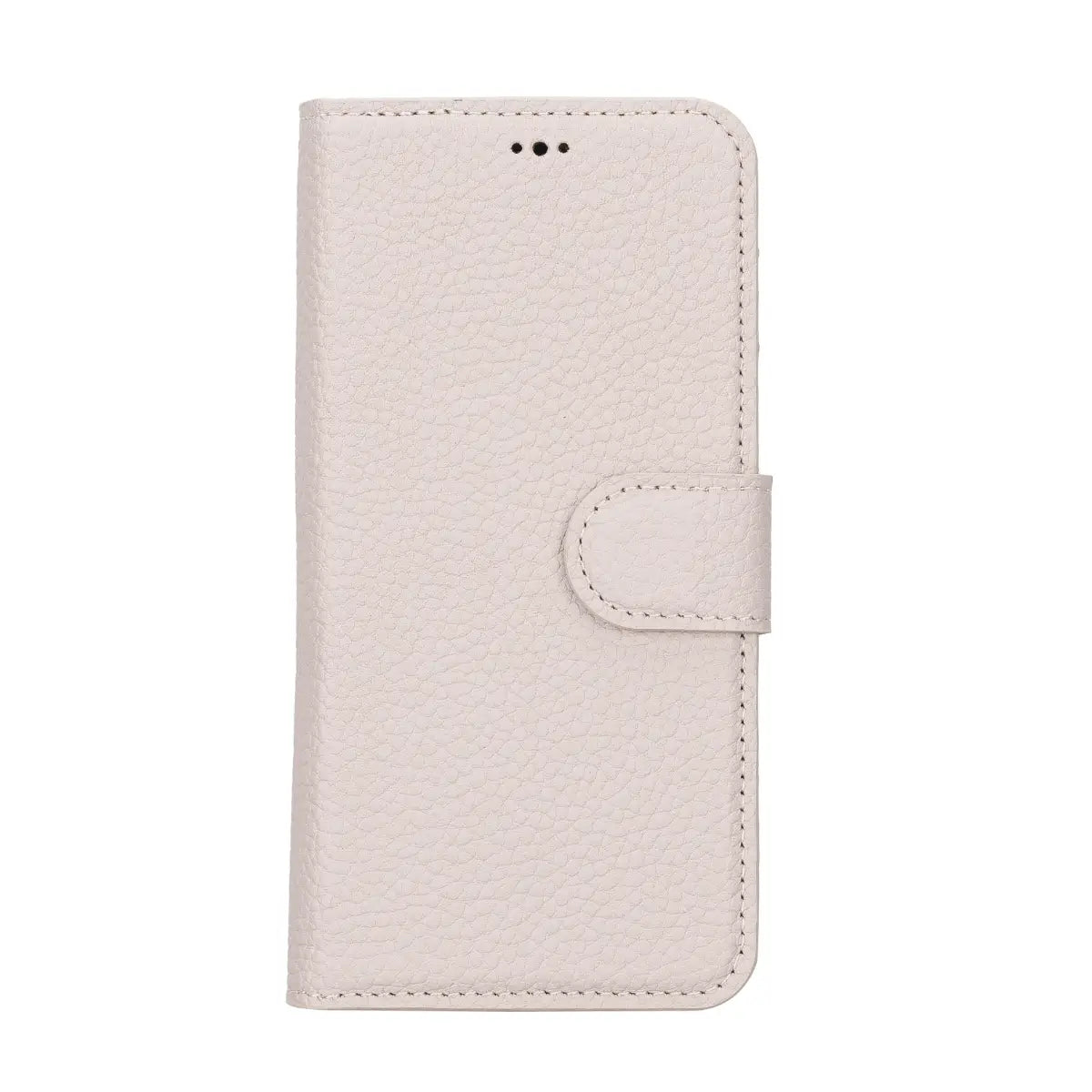iPhone 14 Plus Leather Case – Beige (Vero)