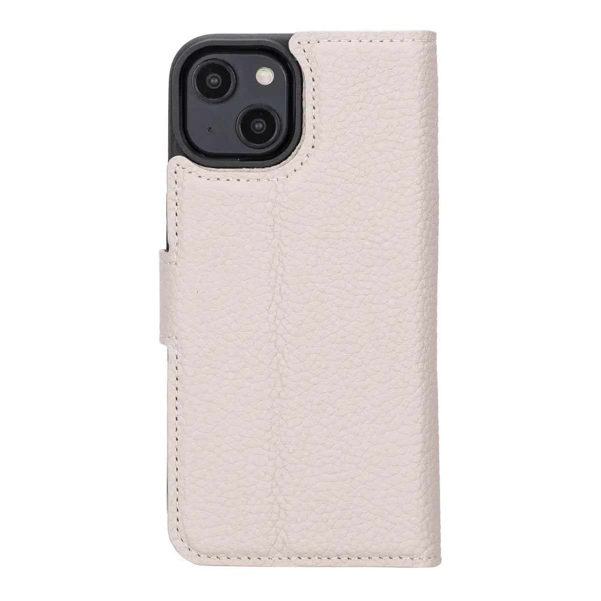 iPhone 14 Plus Leather Case – Beige (Vero)