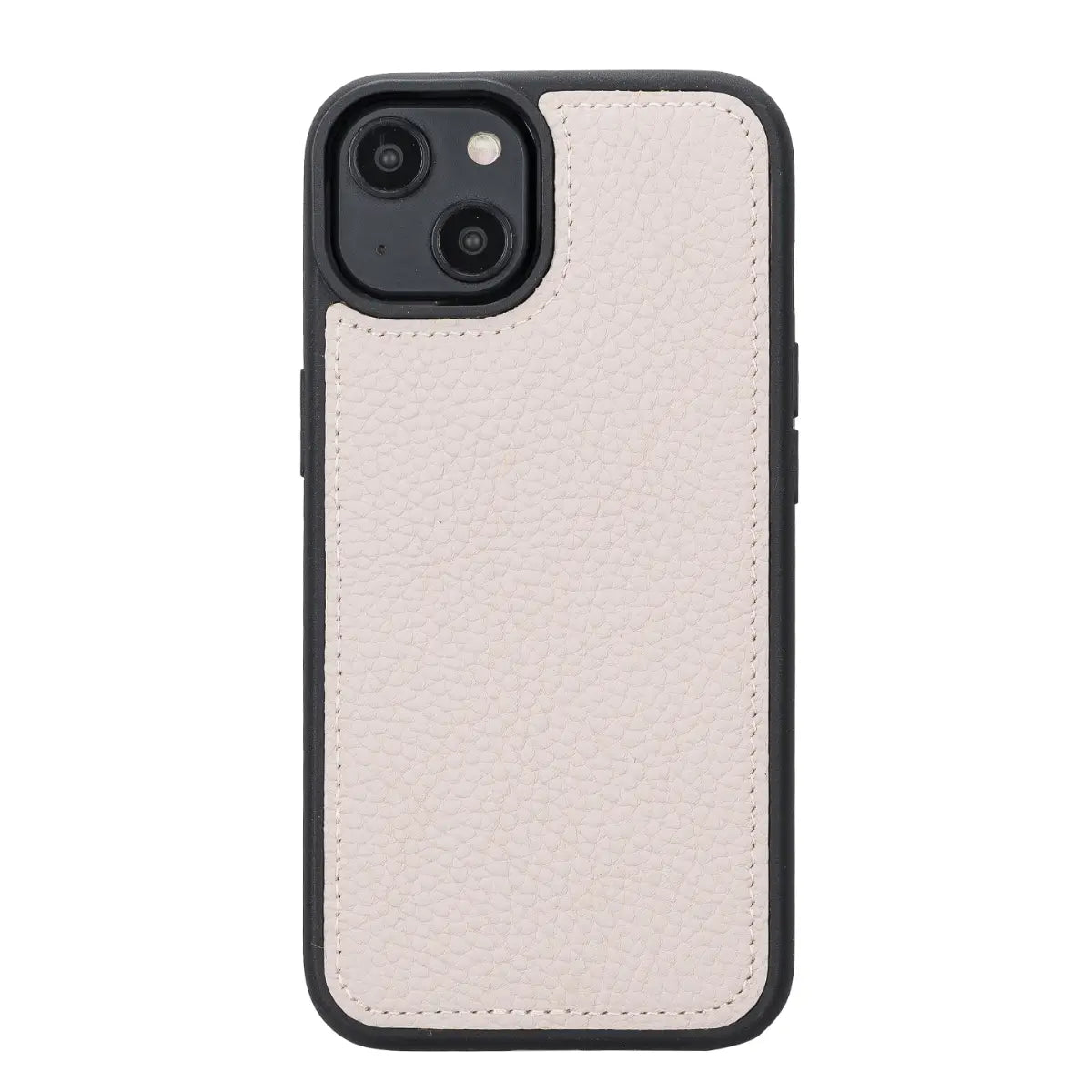 iPhone 14 Plus Leather Case – Beige (Vero)