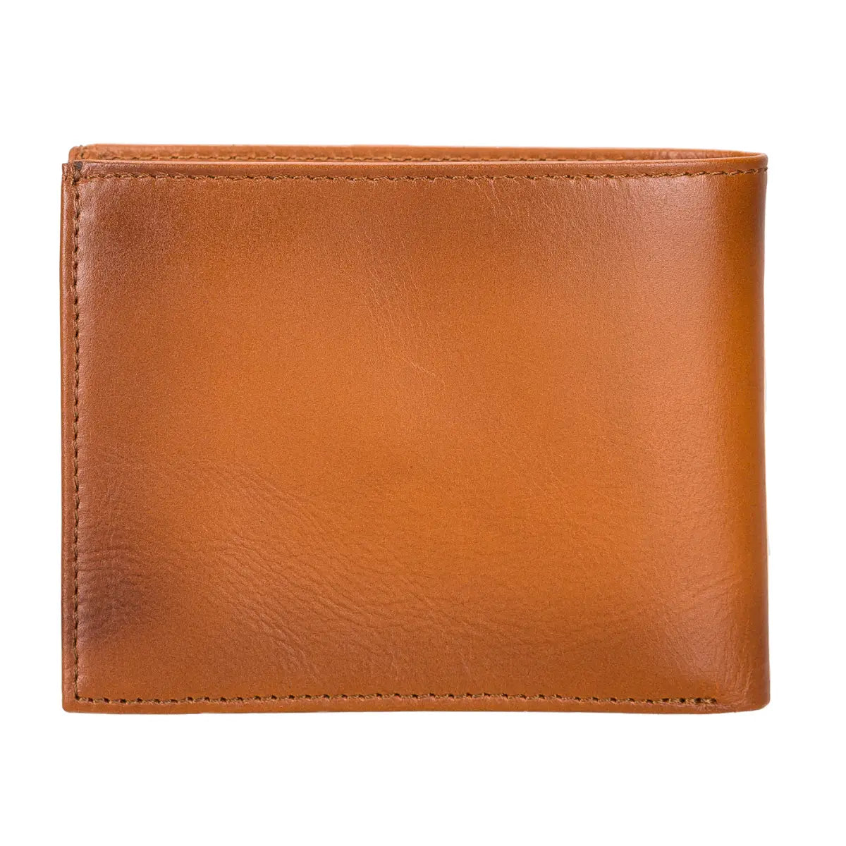 Toros Bifold Leather Wallet-Burnished Tan