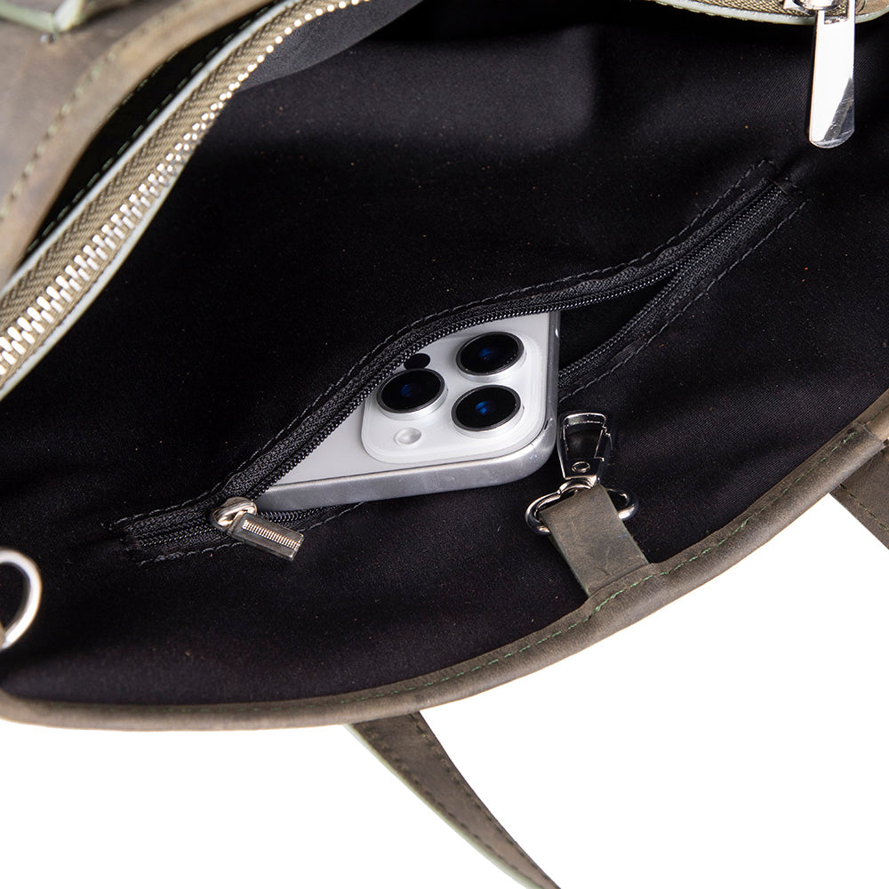 Valetto Leather Tote Bag – Cypress