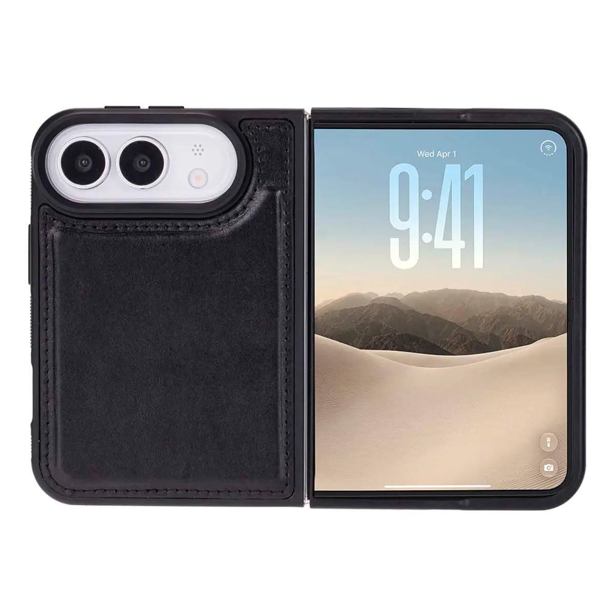 iPhone Duo Leather Case – Black