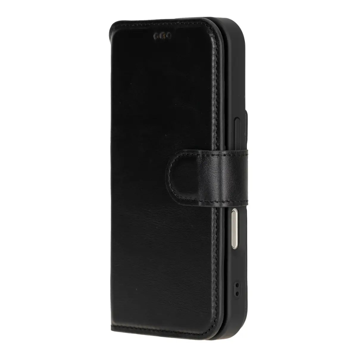 iPhone 17 Pro Leather Case – Black (Vero) | O2 Leather