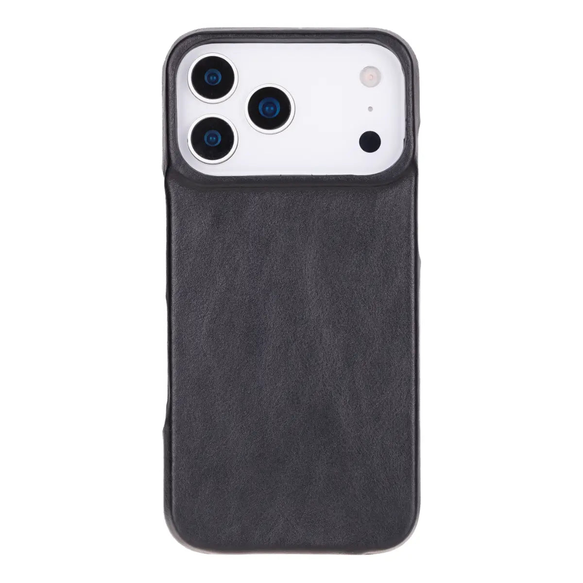 iPhone 18 Pro Max Leather Case Black Prestige