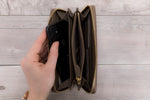 Brown Leather Womens Wallet