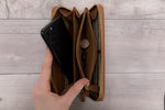 Tan Leather Womens Wallet