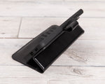Magnetic Leather Wallet Case for Galaxy S21