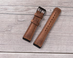 Leather Antic Brown Band for Fitbit Watch