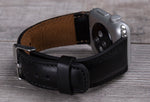 Full Grain Leather Black Color Band for Apple Watch
