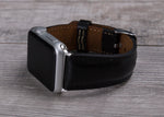 Full Grain Leather Black Color Band for Apple Watch