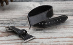 Genuine Leather Black Double Tour for Apple Watch
