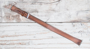 Genuine Leather Brown Double Tour for Apple Watch