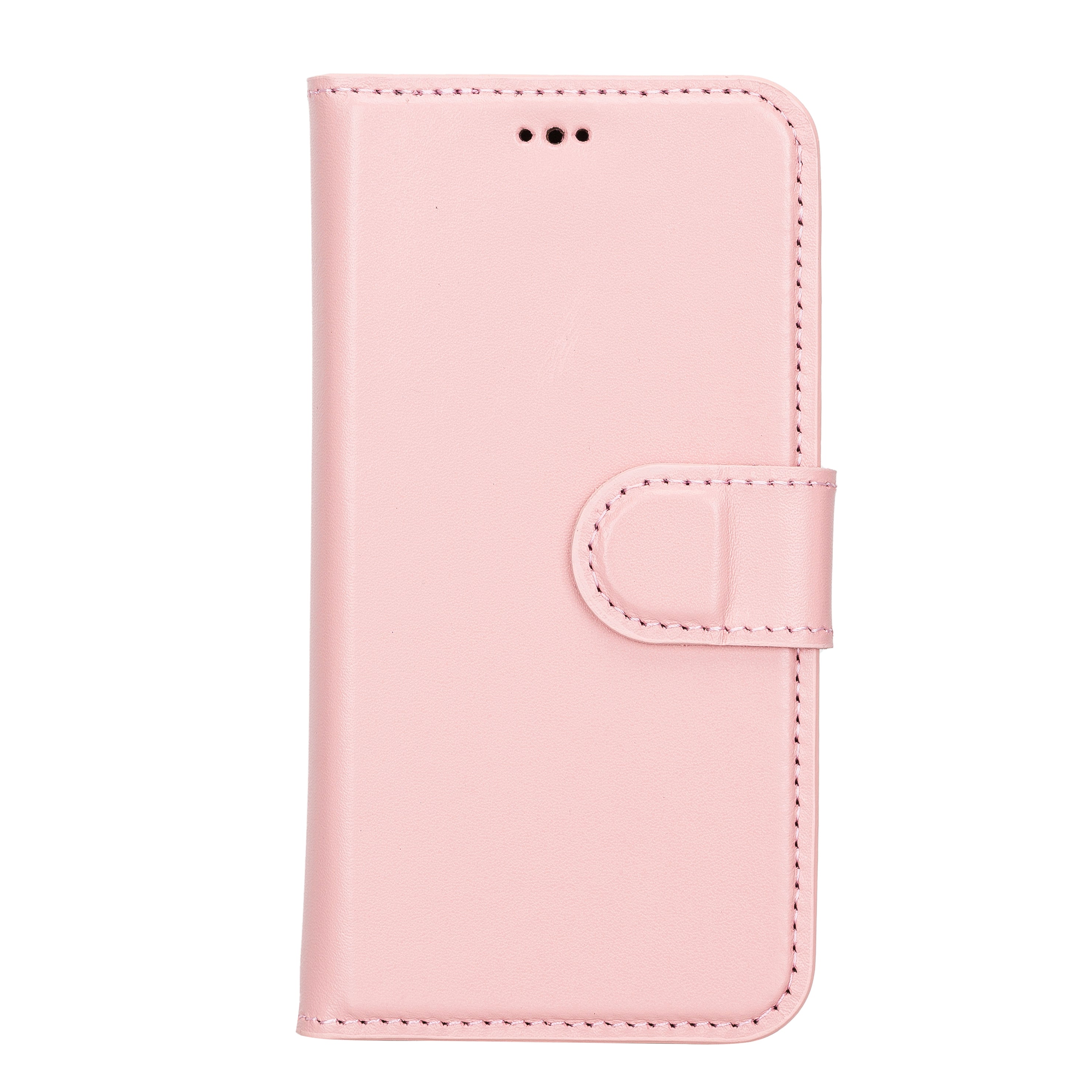Pink Leather Magnetic Case for iPhone 13 Pro Max (6.7")