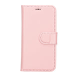 Pink Leather Magnetic Case for iPhone 13 Pro Max (6.7")