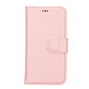 Pink Leather Magnetic Case for iPhone 13 Pro (6.1")