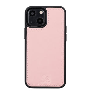Pink Leather Magnetic Case for iPhone 13 Pro (6.1")