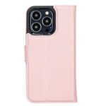 Pink Leather Magnetic Case for iPhone 13 Pro Max (6.7")