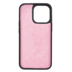 Pink Leather Magnetic Case for iPhone 13 Pro Max (6.7")