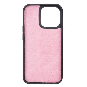 Pink Leather Magnetic Case for iPhone 13 Pro Max (6.7")