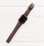 Brown Leather Band for Apple Watch