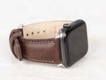 Brown Leather Band for Apple Watch