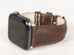 Brown Leather Band for Apple Watch