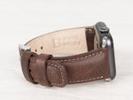 Brown Leather Band for Apple Watch