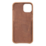 iPhone 14 PLUS (6.7") Leather Snap on Cover Case, Antic Brown