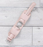 Leather Pink Cuff for Apple Watch