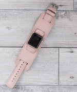 Leather Pink Cuff for Apple Watch