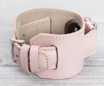 Leather Pink Cuff for Apple Watch