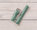 Sea Green Leather Band for Fitbit Watch