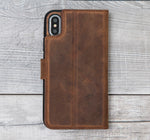 Antic Brown Magnetic Leather Case for iPhone X/XS/XR/XS Max