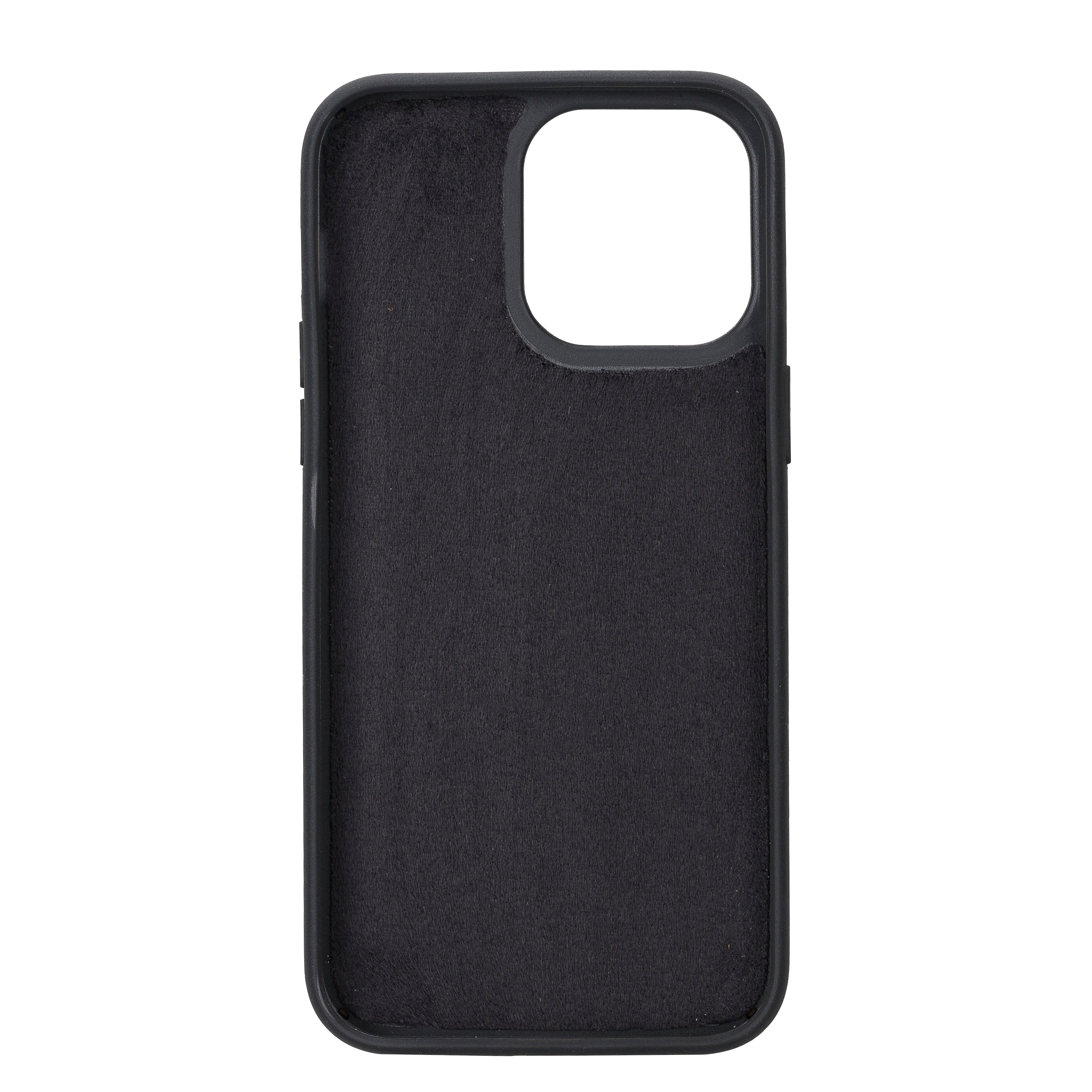 Black Leather Magnetic Wallet Case for iPhone 14 Pro MAX (6.7")