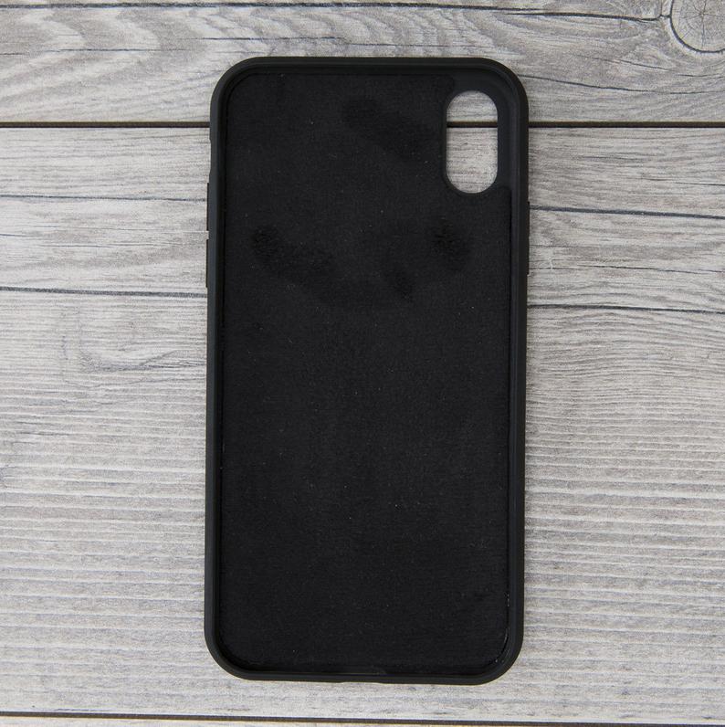 Black Leather Magnetic Case for iPhone XR/X/XS/XS Max