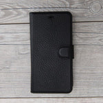 Black Leather Magnetic Case for iPhone XR/XS Max